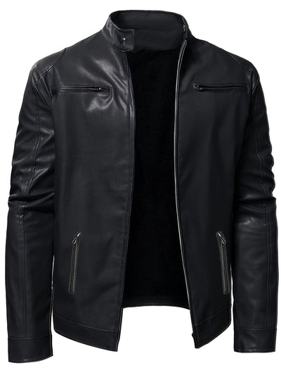 Casual leather Jacket