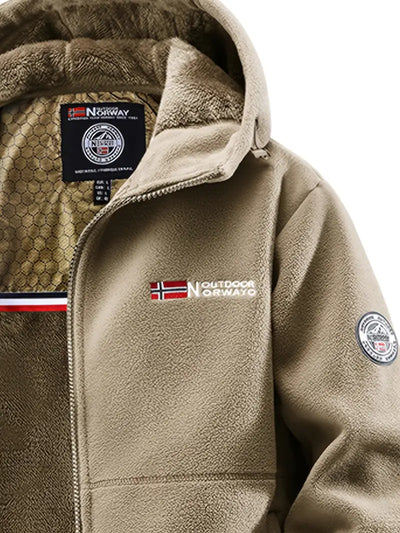 Elegant Thermal Fleece Jacket