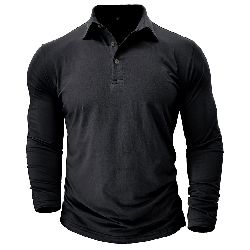 Modern Long Sleeve Polo