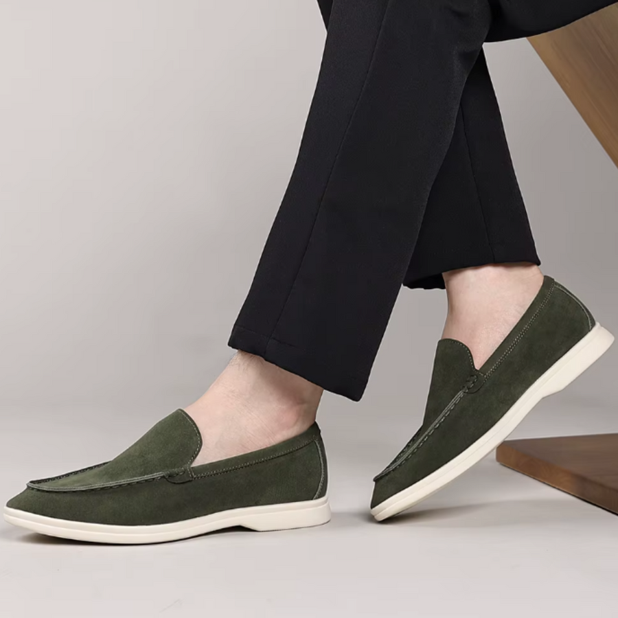 Classic Suede Loafers