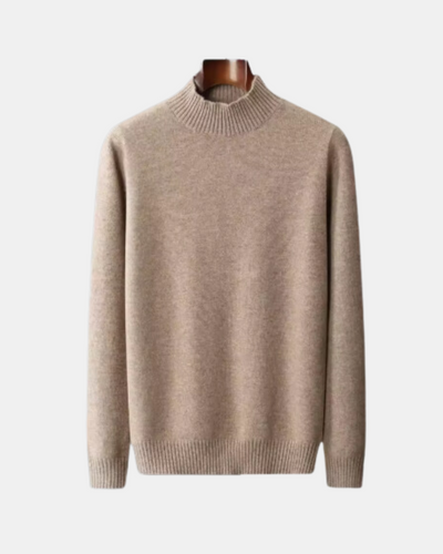 Mercurius Half Turtleneck Jumper In Wool