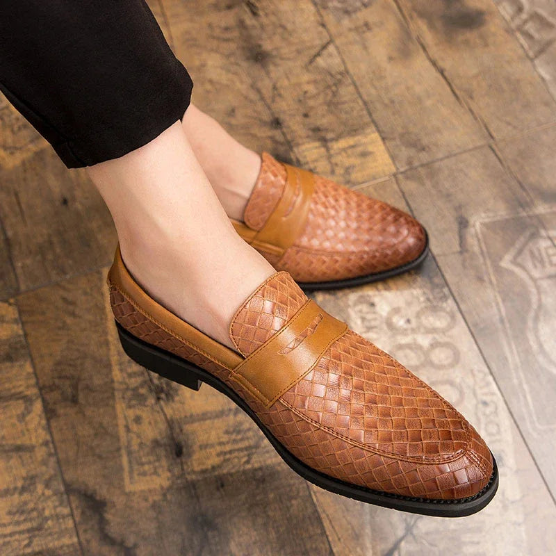 Elegant Woven Loafers
