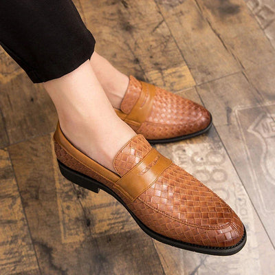 Elegant Woven Loafers