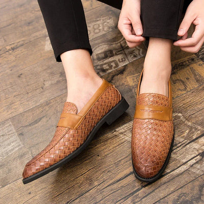 Elegant Woven Loafers