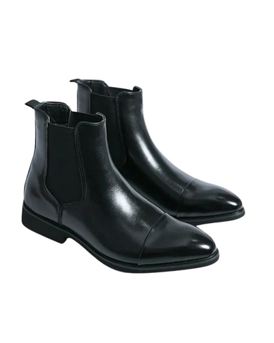 Premium Leather Chelsea Boots