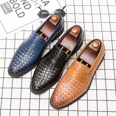 Elegant Woven Loafers