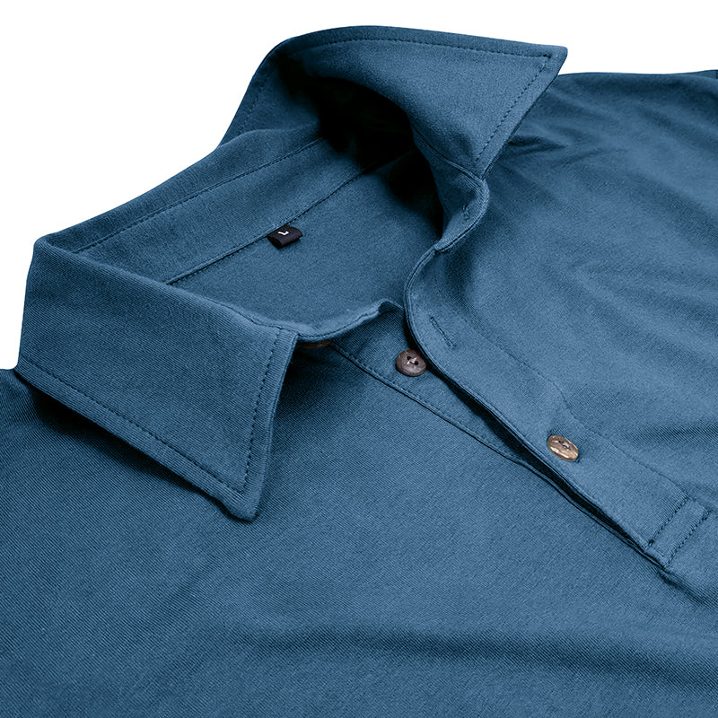 Modern Long Sleeve Polo