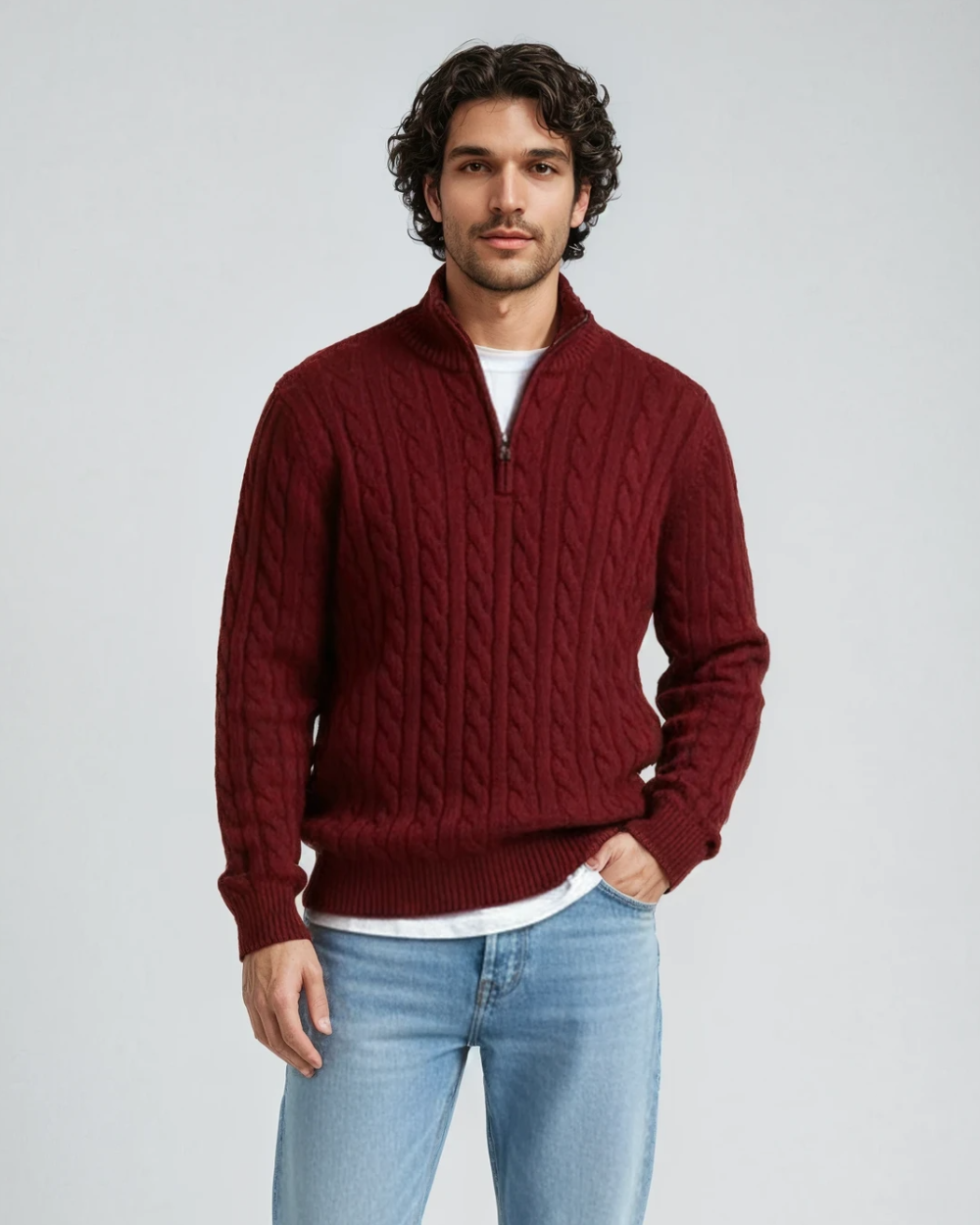 Monaco Zipped Sweater