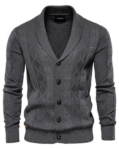 Men's Luxury Cardigan with Buttons