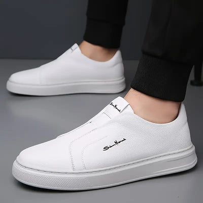 Leather Slip-On Shoes