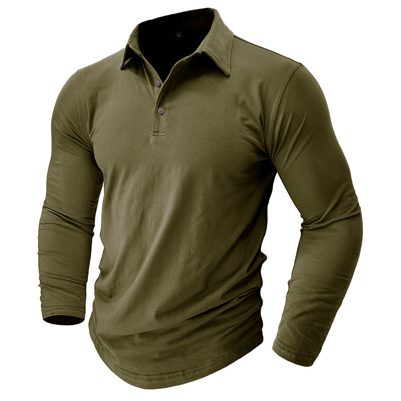 Modern Long Sleeve Polo