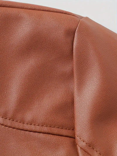 Casual leather Jacket