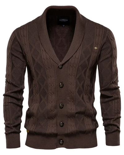 Men's Luxury Cardigan with Buttons