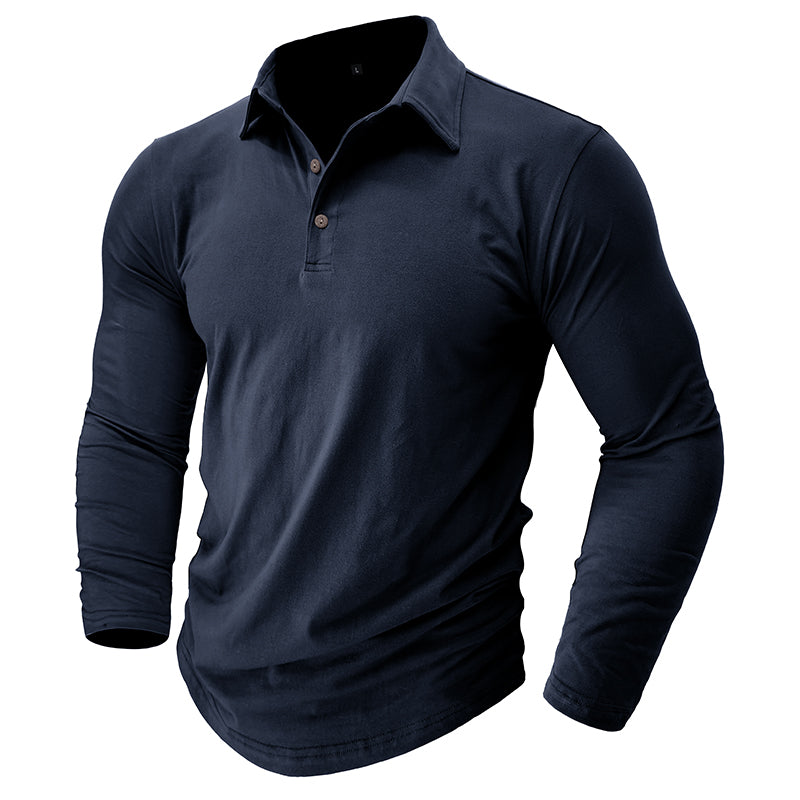 Modern Long Sleeve Polo