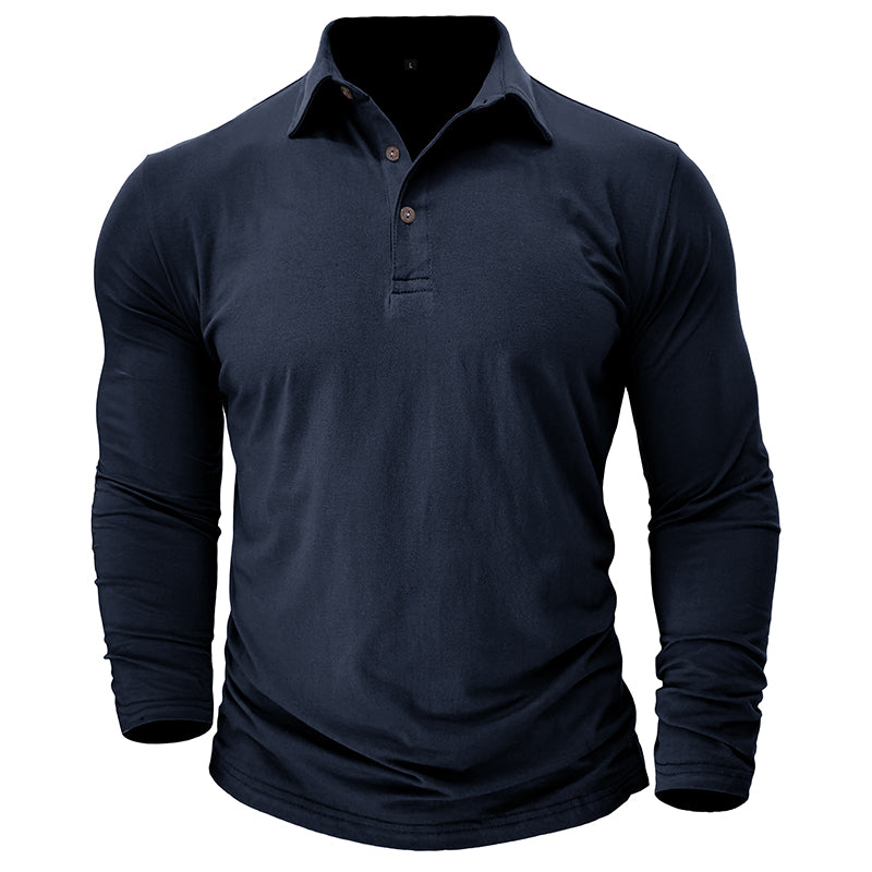 Modern Long Sleeve Polo