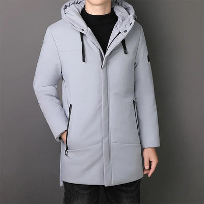 Elegant Long Men's Jacket