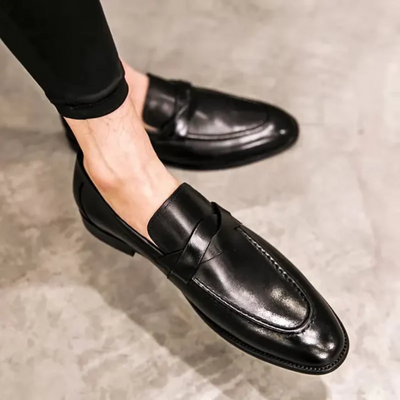 Chic Leather Loafers