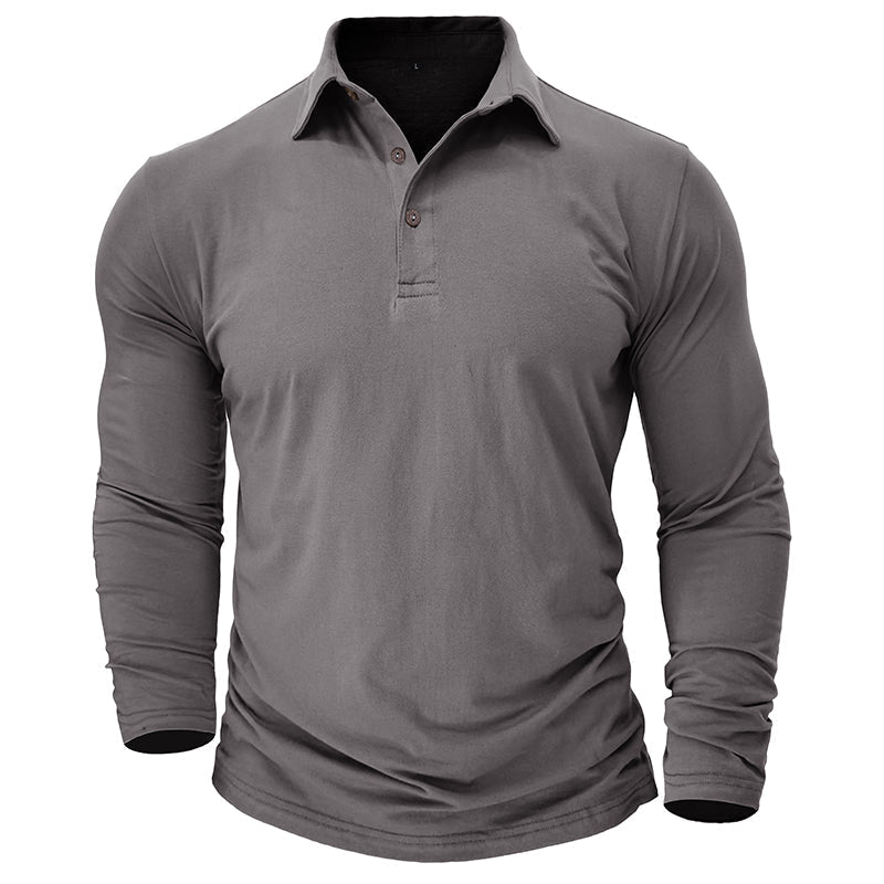 Modern Long Sleeve Polo