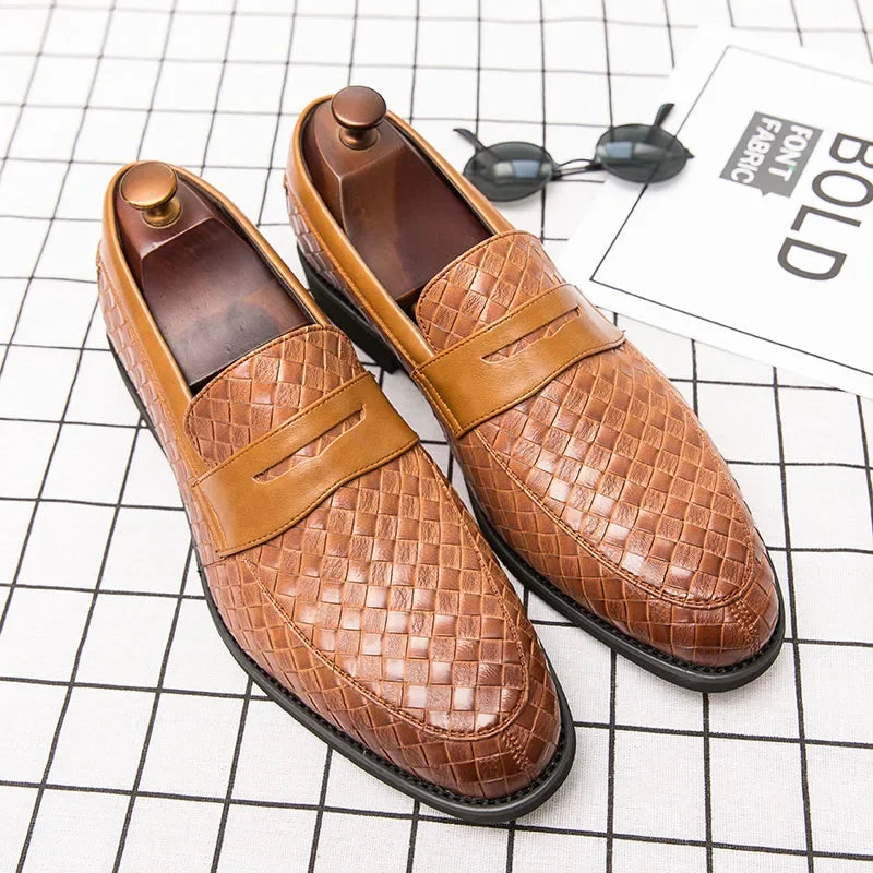 Elegant Woven Loafers