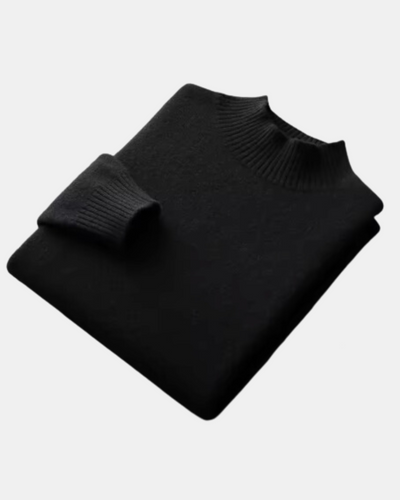 Mercurius Half Turtleneck Jumper In Wool