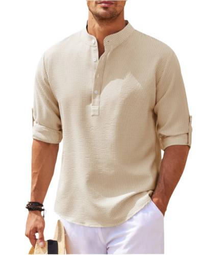 Long Sleeved Polo Shirt