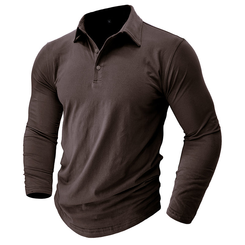 Modern Long Sleeve Polo