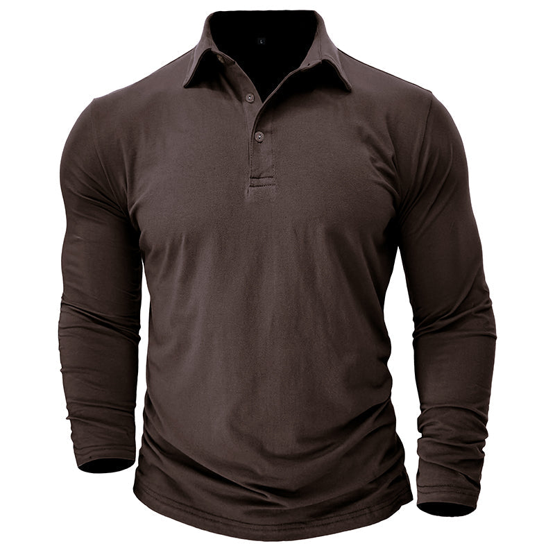 Modern Long Sleeve Polo