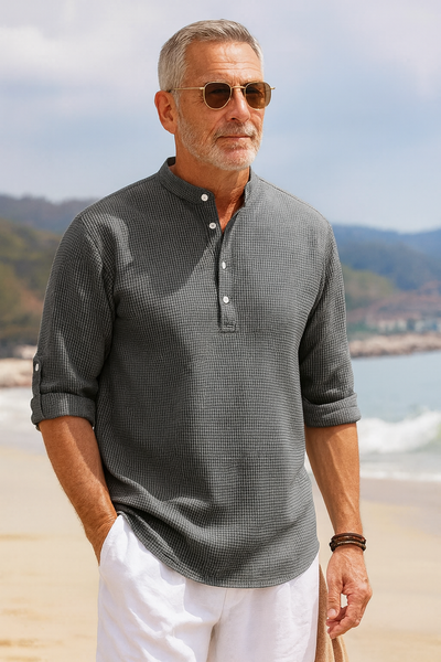 Long Sleeved Polo Shirt