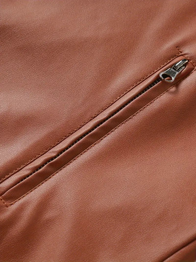 Casual leather Jacket