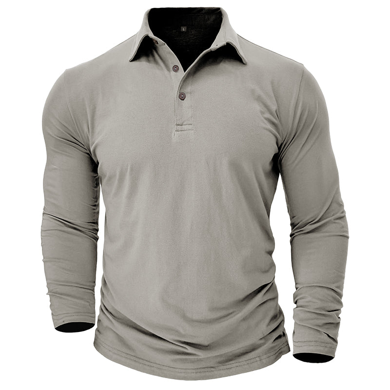 Modern Long Sleeve Polo
