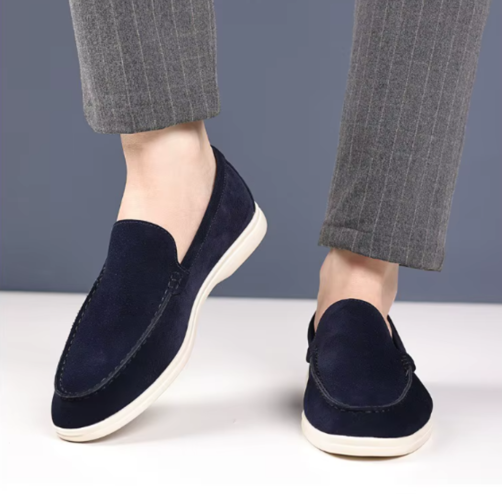 Classic Suede Loafers