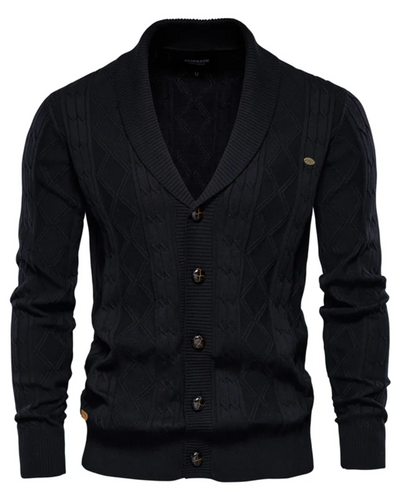 Men's Luxury Cardigan with Buttons