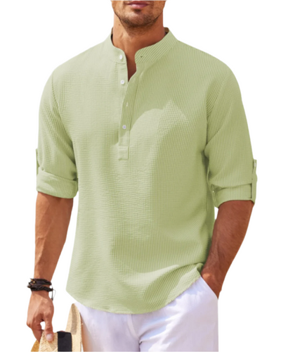 Long Sleeved Polo Shirt