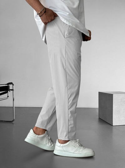 Elegant Tapered Drawstring Pants
