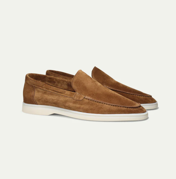 Suede Loafers