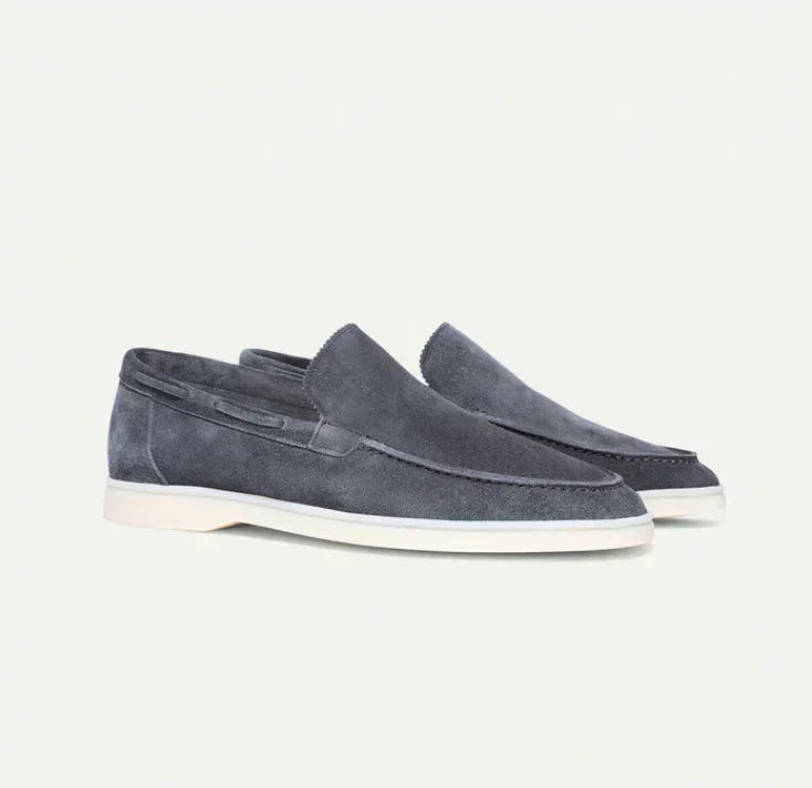 Suede Loafers