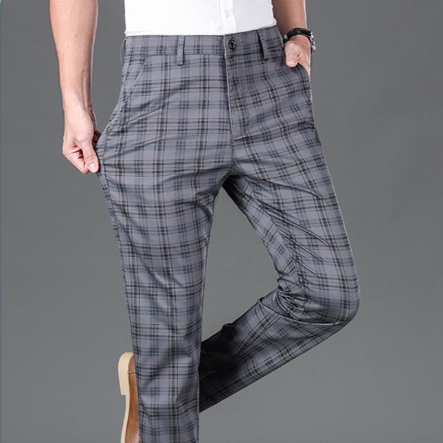 Business Check Pants