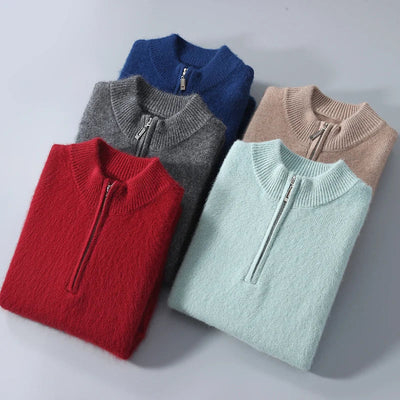 Genève Cashmere Zip Up