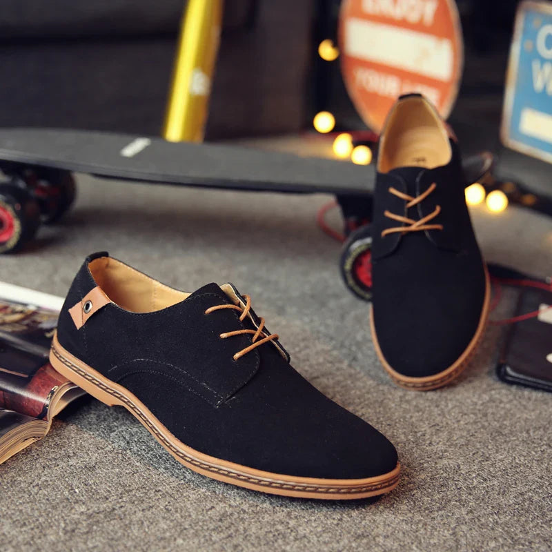 Oxford Suede Business Shoes