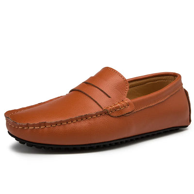 Casual Leather Summer Loafers