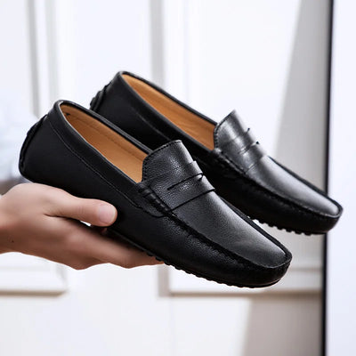 Casual Leather Summer Loafers