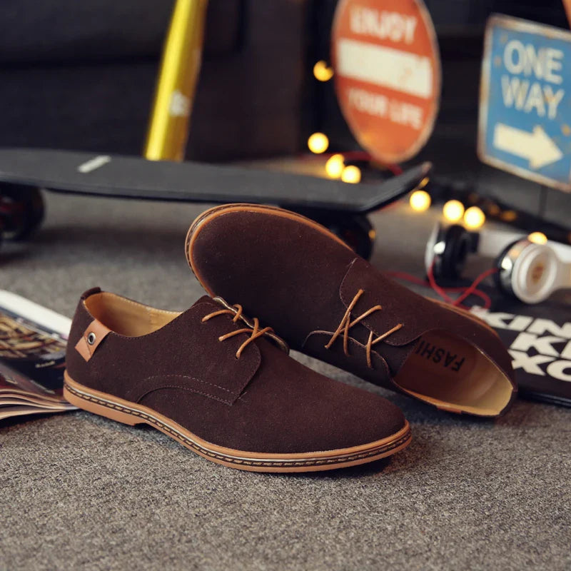 Oxford Suede Business Shoes