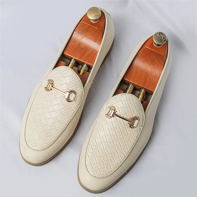 Chic Leather Men's Loafers