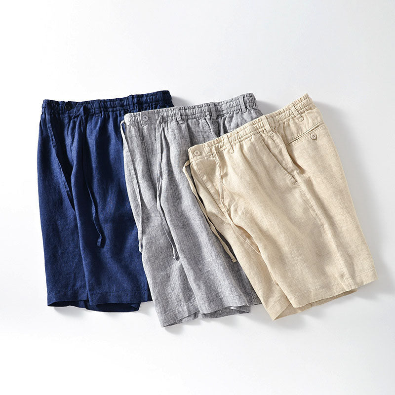 Lorenzo Linen Shorts