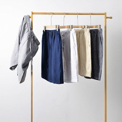 Lorenzo Linen Shorts
