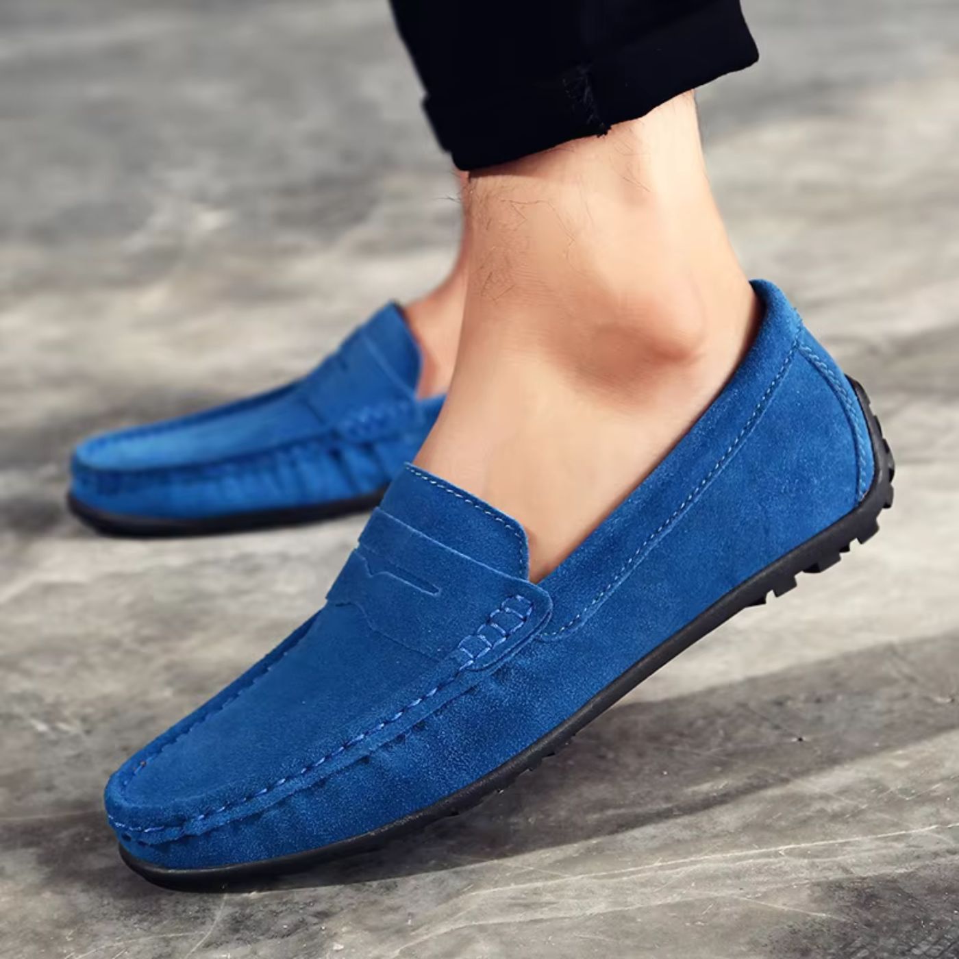 Soft Suede Loafers