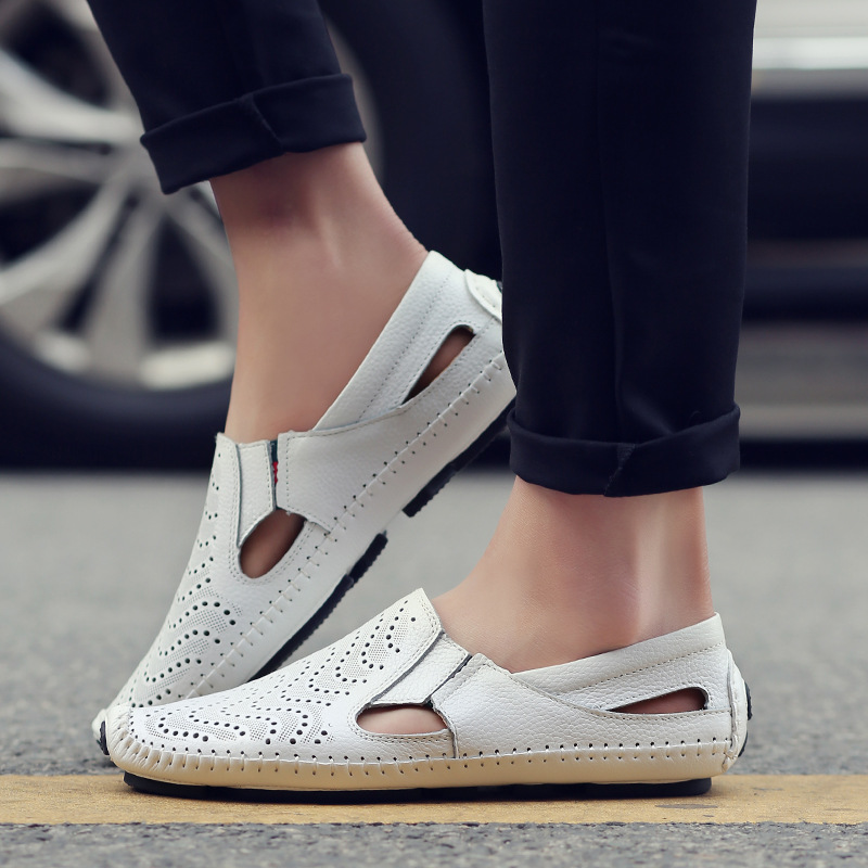 Leather Strap Sandals