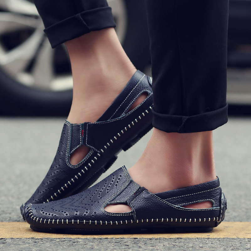 Leather Strap Sandals