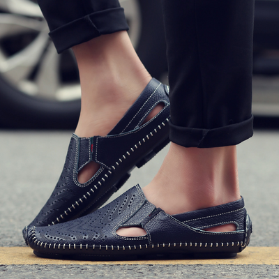 Leather Strap Sandals