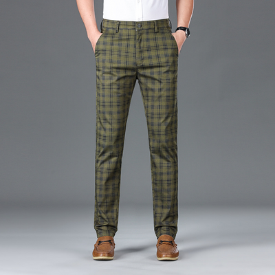 Business Check Pants